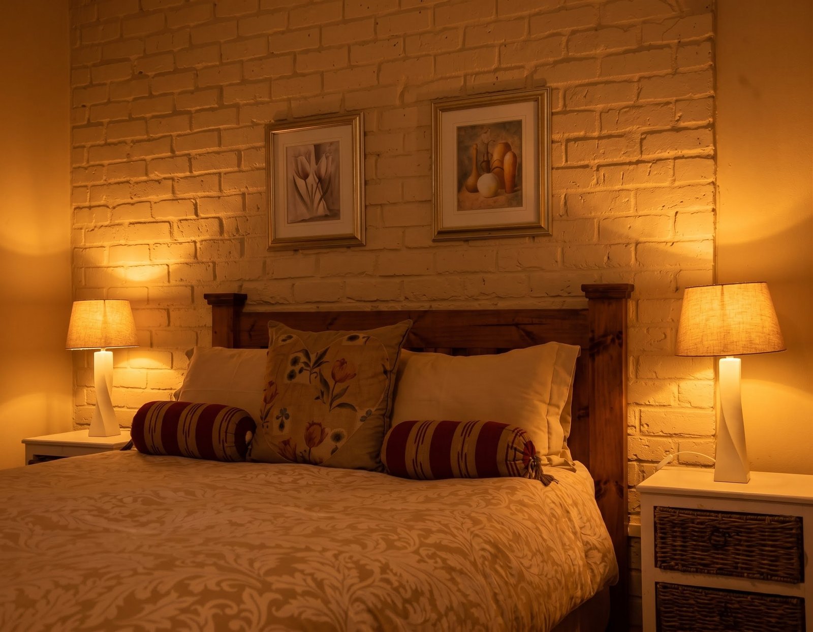 The queen bedroom at Hadeda