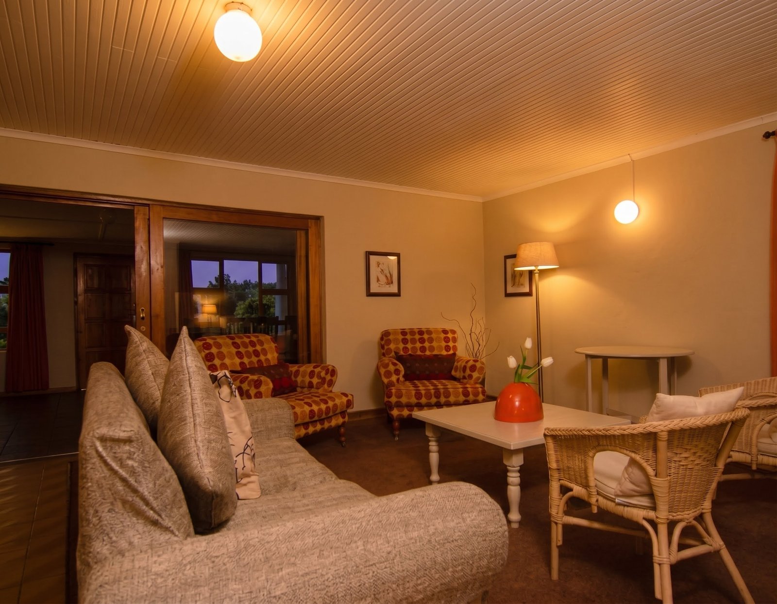 The lounge at Hadeda
